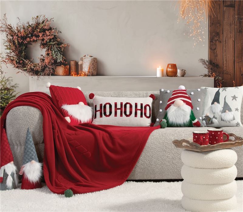 ΜΑΞΙΛΑΡΟΘΗΚΗ GNOME POM POMS 45X45 NEF-NEF HOMEWARE