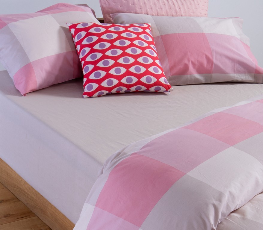 ΣΕΤ ΣΕΝΤΟΝΙΑ ΒΑΜΒΑΚΕΡΑ ΜΟΝΑ CASUAL CHECK 170X270 NEF-NEF HOMEWARE