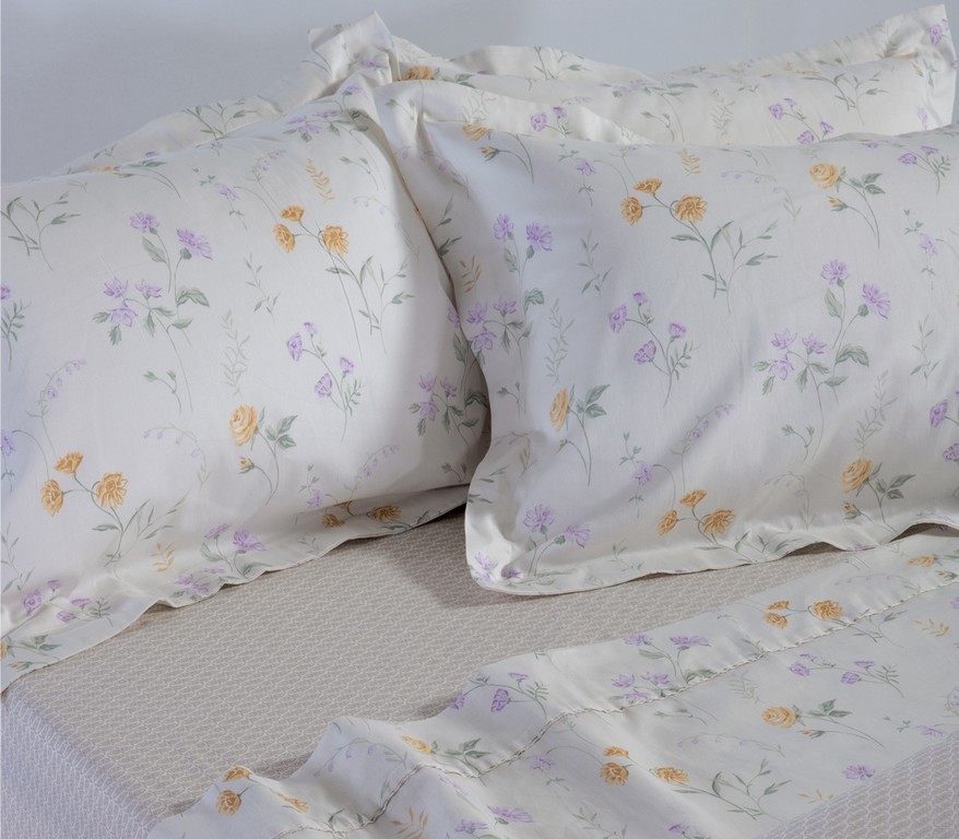 ΣΕΤ ΣΕΝΤΟΝΙΑ ΒΑΜΒΑΚΟΣΑΤΕΝ KING SIZE ROZARIA 270X280