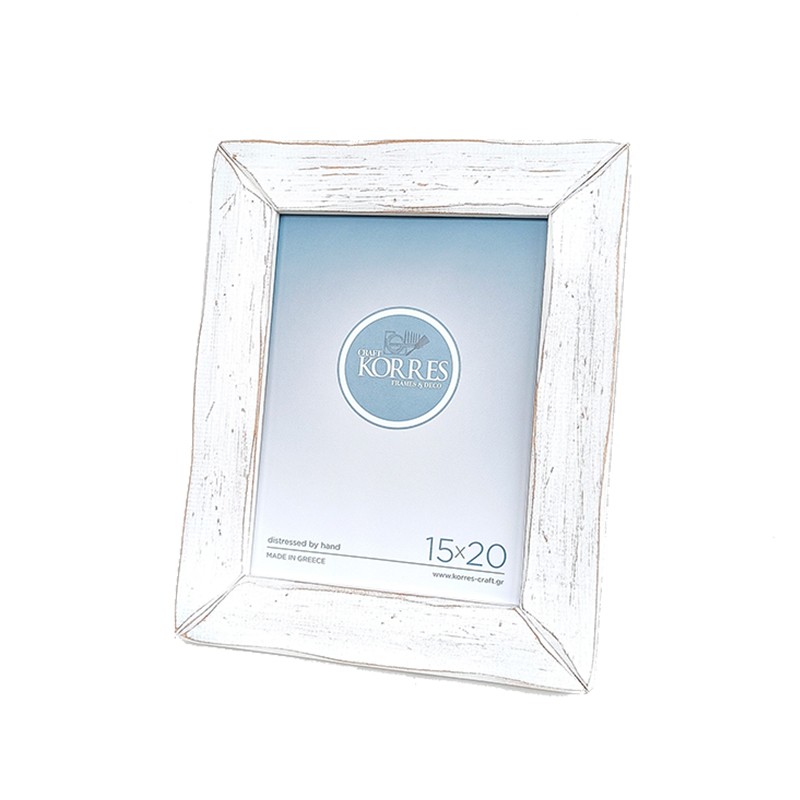 ΚΟΡΝΙΖΑ ΞΥΛΙΝΗ 15X20 MARE MEDI-MARE WHITE