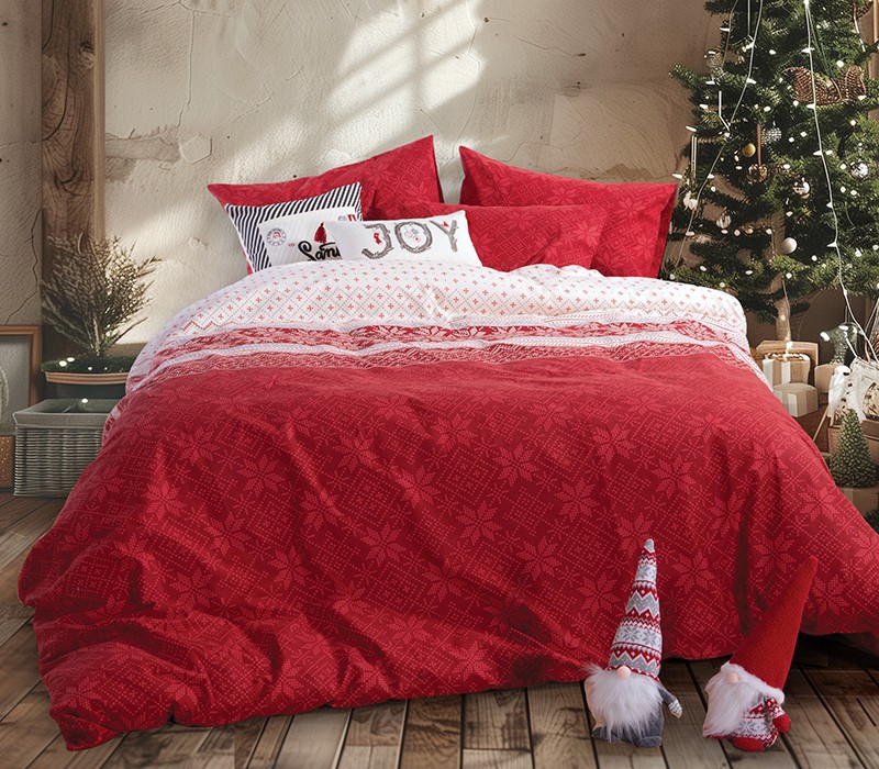 ΣΕΤ ΣΕΝΤΟΝΙΑ ΥΠΕΡΔΙΠΛΑ HOLY JOLY 240X260 NEF-NEF HOMEWARE