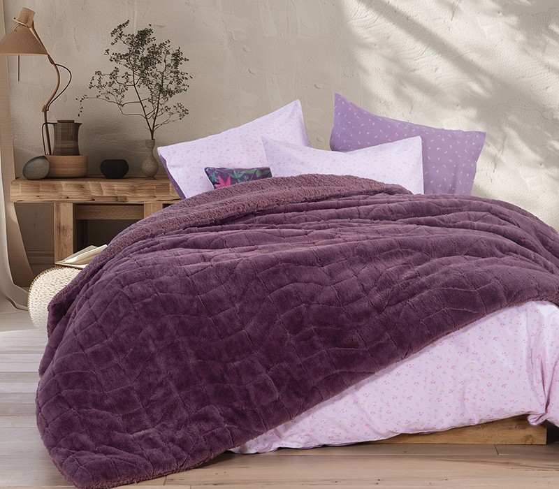ΚΟΥΒΕΡΤΟΠΑΠΛΩΜΑ ΜΟΝΟ DISTRICT 160X220 NEF-NEF HOMEWARE