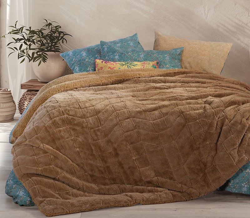ΚΟΥΒΕΡΤΟΠΑΠΛΩΜΑ ΥΠΕΡΔΙΠΛΟ DISTRICT 220Χ240 NEF-NEF HOMEWARE