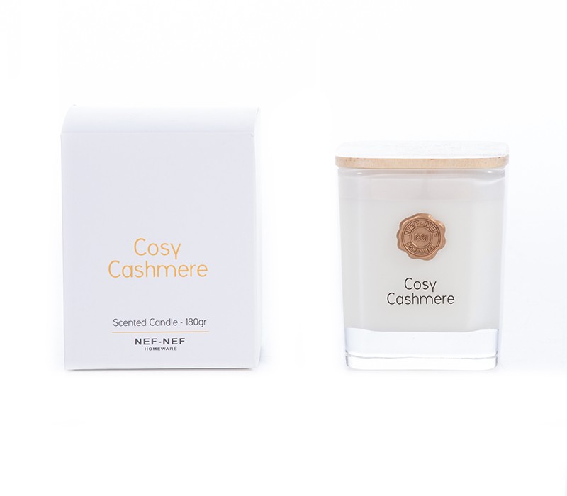 ΑΡΩΜΑΤΙΚΟ ΚΕΡΙ COSY CASHMERE 180gr NEF-NEF HOMEWARE