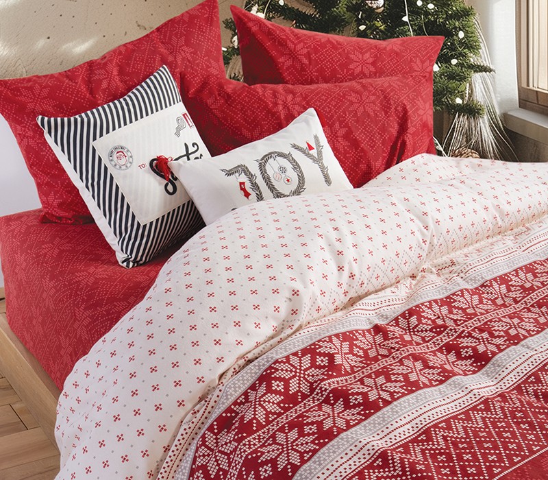 ΣΕΤ ΣΕΝΤΟΝΙΑ ΥΠΕΡΔΙΠΛΑ HOLY JOLY 240X260 NEF-NEF HOMEWARE