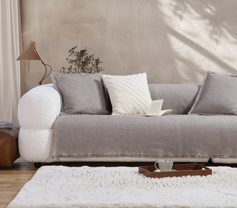 ΡΙΧΤΑΡΙ ΔΙΘΕΣΙΟΥ ΚΑΝΑΠΕ BROOKLYN 170X250 NEF-NEF HOMEWARE