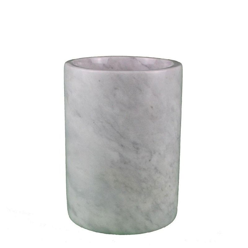 WINE COOLER ΜΑΡΜΑΡ. ΛΕΥΚΟ 13Χ13Χ18ΕΚ