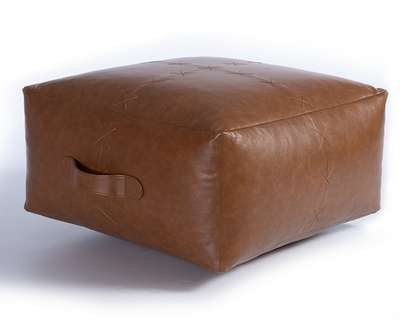 ΔΙΑΚΟΣΜΗΤΙΚΟ ΠΟΥΦ LETHAL 50X50X25 ΜΕ ΥΦΗ ΔΕΡΜΑΤΟΣ NEF-NEF HOMEWARE