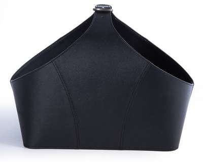 ΚΑΛΑΘΙ LETHAL 30X20X32 ΜΕ ΥΦΗ ΔΕΡΜΑΤΟΣ NEF-NEF HOMEWARE