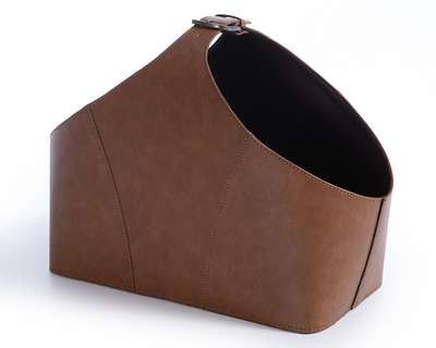 ΚΑΛΑΘΙ LETHAL 30X20X32 ΜΕ ΥΦΗ ΔΕΡΜΑΤΟΣ NEF-NEF HOMEWARE