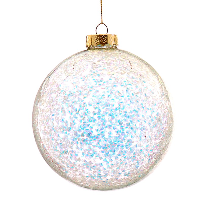 10cm Glass ball orn