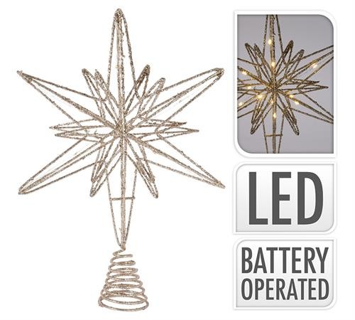 ΦΩΤΙΖΟΜΕΝΗ ΚΟΡΥΦΗ 33CM ΜΕ 20LED