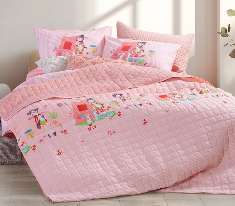 ΠΑΙΔΙΚΟ ΚΟΥΒΕΡΛΙ ΜΟΝΟ CAMPING 180X240 NEF-NEF HOMEWARE