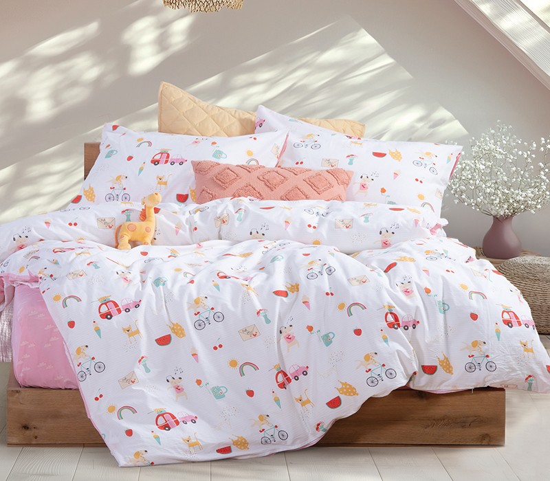 ΠΑΙΔΙΚΑ ΣΕΤ ΣΕΝΤΟΝΙΑ ΜΟΝΑ HAPPY TODAY 170X260 NEF-NEF HOMEWARE