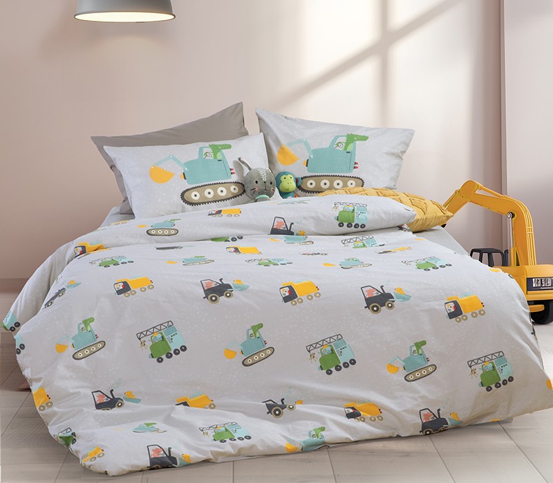ΠΑΙΔΙΚΑ ΣΕΤ ΣΕΝΤΟΝΙΑ ΜΟΝΑ FUN AT WORK 170X260 NEF-NEF HOMEWARE