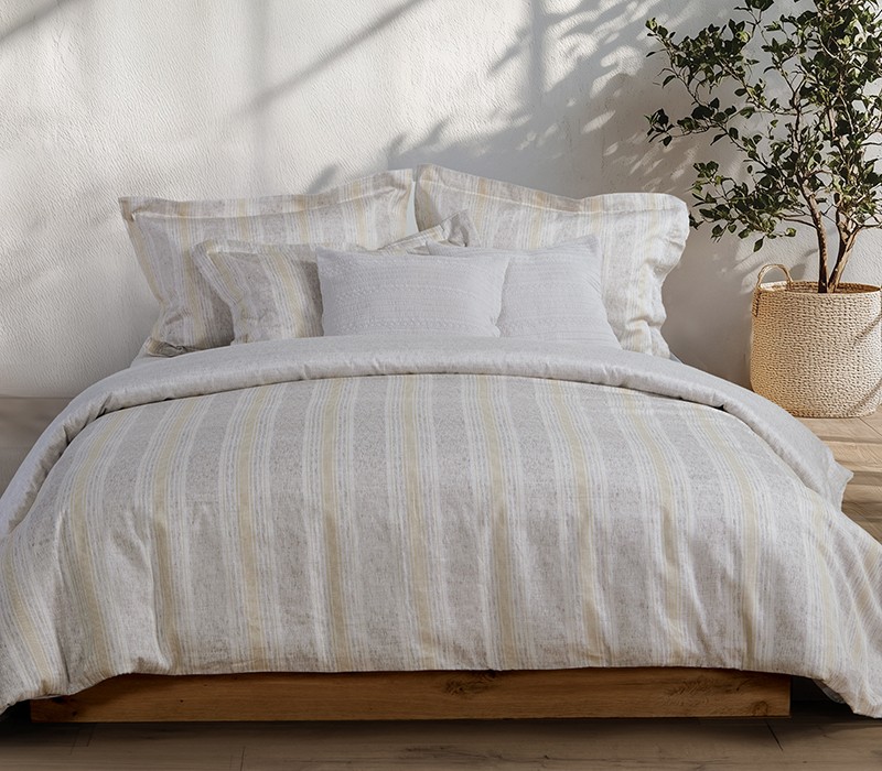 ΣΕΤ ΣΕΝΤΟΝΙΑ ΒΑΜΒΑΚΟΣΑΤΕΝ KING SIZE ORDEN 270X280 NEF-NEF HOMEWARE