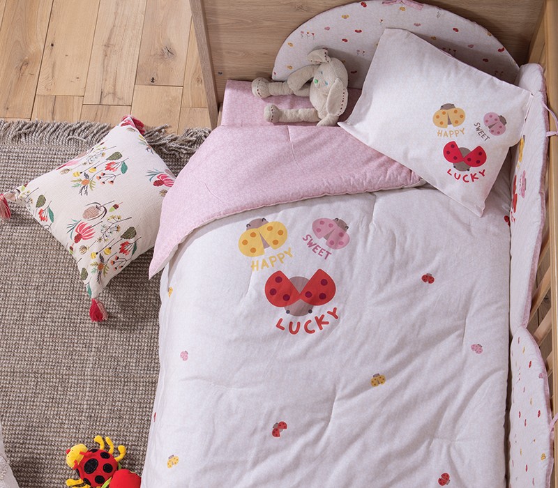 ΒΡΕΦΙΚΟ ΚΟΥΒΕΡΛΙ LADY BUG 110Χ140 NEF-NEF HOMEWARE