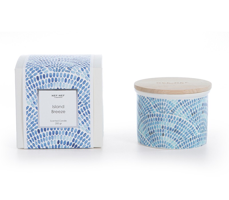 ΑΡΩΜΑΤΙΚΟ ΚΕΡΙ ISLAND BREEZE 200gr NEF-NEF HOMEWARE