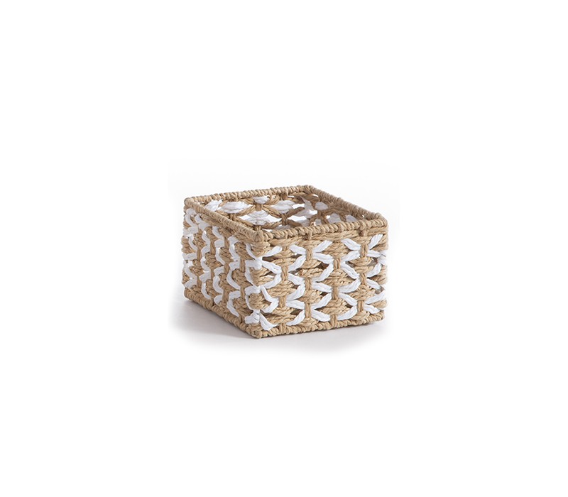 ΚΑΛΑΘΙ ΑΠΟ ΠΛΕΓΜΕΝΟ ΧΑΡΤΙ VINCI 15X15X10 NEF-NEF HOMEWARE