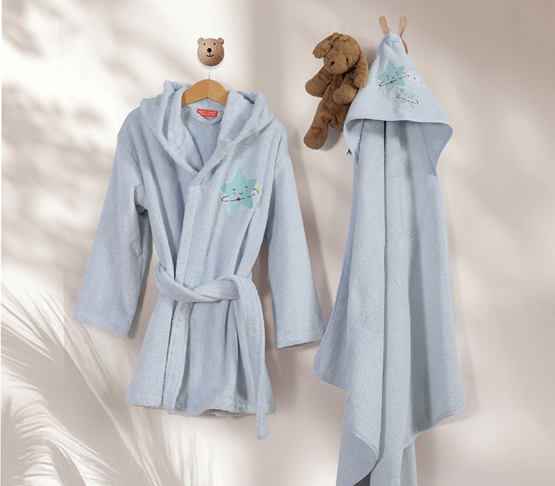 ΒΡΕΦΙΚΗ ΚΑΠΑ EXPLORE THE UNIVERSE 75X75 NEF-NEF HOMEWARE