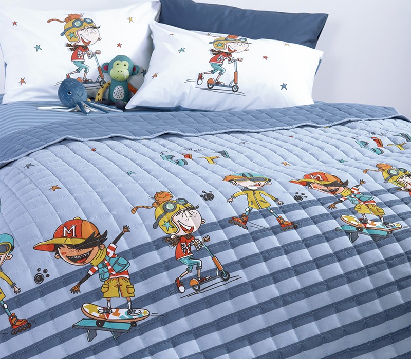 ΠΑΙΔΙΚΟ ΚΟΥΒΕΡΛΙ ΜΟΝΟ IN THE CITY 180X240 NEF-NEF HOMEWARE