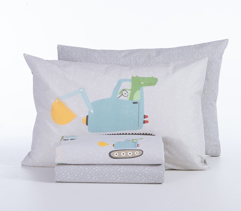 ΠΑΙΔΙΚΑ ΣΕΤ ΣΕΝΤΟΝΙΑ ΜΟΝΑ FUN AT WORK 170X260 NEF-NEF HOMEWARE