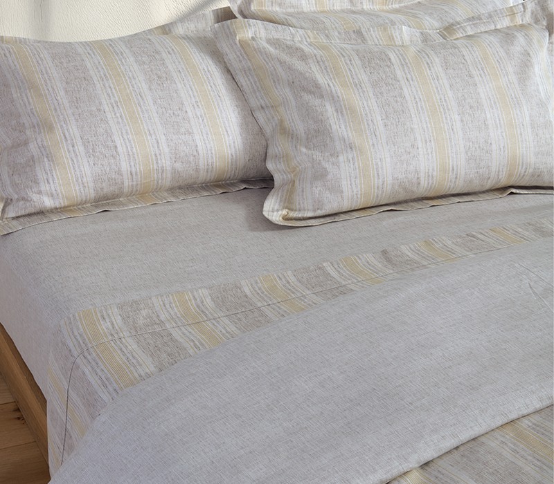ΣΕΤ ΣΕΝΤΟΝΙΑ ΒΑΜΒΑΚΟΣΑΤΕΝ KING SIZE ORDEN 270X280 NEF-NEF HOMEWARE