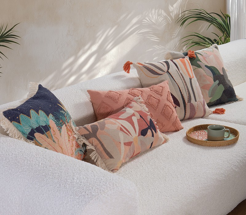 ΔΙΑΚΟΣΜΗΤΙΚΗ ΜΑΞΙΛΑΡΟΘΗΚΗ LONA 45X45 NEF-NEF HOMEWARE