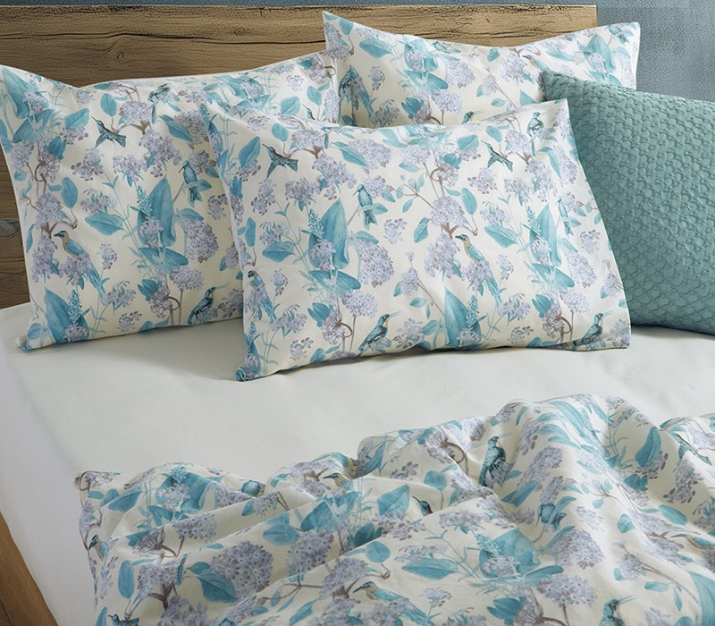 ΣΕΤ ΣΕΝΤΟΝΙΑ ΒΑΜΒΑΚΕΡΑ ΥΠΕΡΔΙΠΛΑ DREAM ON BLUE 240X270 NEF-NEF HOMEWARE