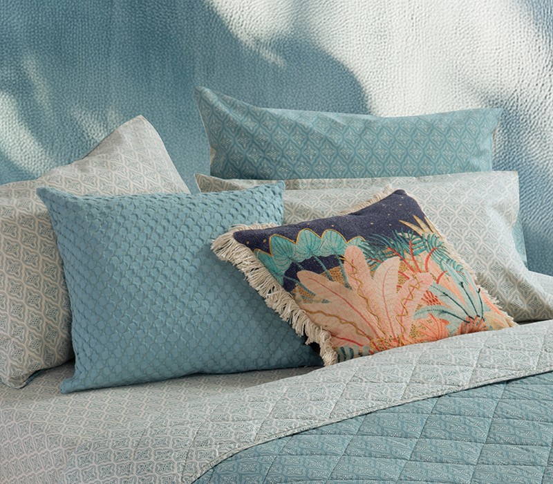 ΚΟΥΒΕΡΛΙ ΜΟΝΟ SORENTO BLUE 170X240 NEF-NEF HOMEWARE