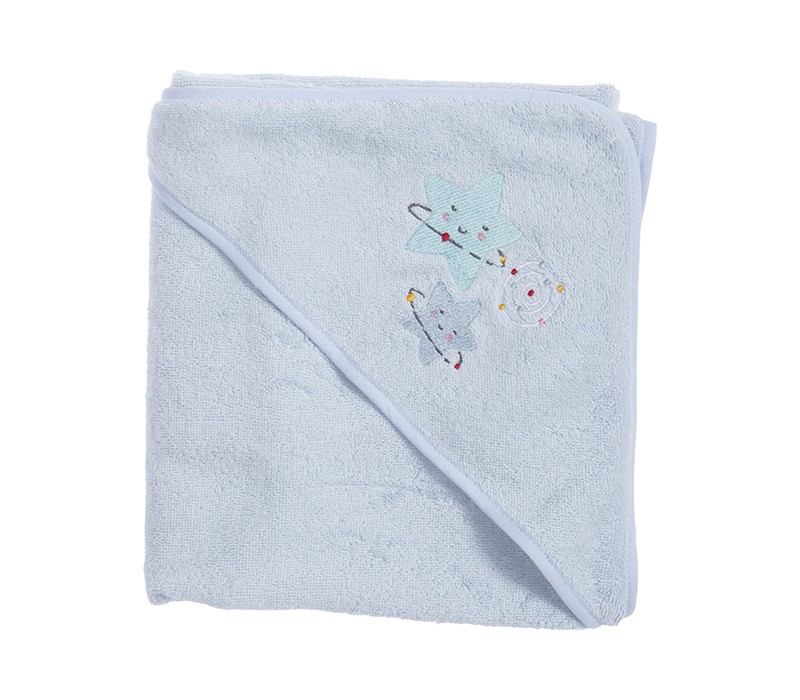 ΒΡΕΦΙΚΗ ΚΑΠΑ EXPLORE THE UNIVERSE 75X75 NEF-NEF HOMEWARE