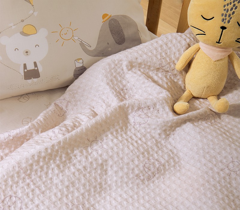 ΒΡΕΦΙΚΗ ΚΟΥΒΕΡΤΑ ΠΙΚΕ AΓΚΑΛΙΑΣ HAPPY DAYS 80X110 NEF-NEF HOMEWARE