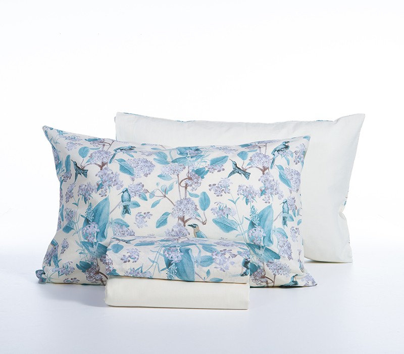 ΣΕΤ ΣΕΝΤΟΝΙΑ ΒΑΜΒΑΚΕΡΑ ΔΙΠΛΑ DREAM ON BLUE 200X270 NEF-NEF HOMEWARE