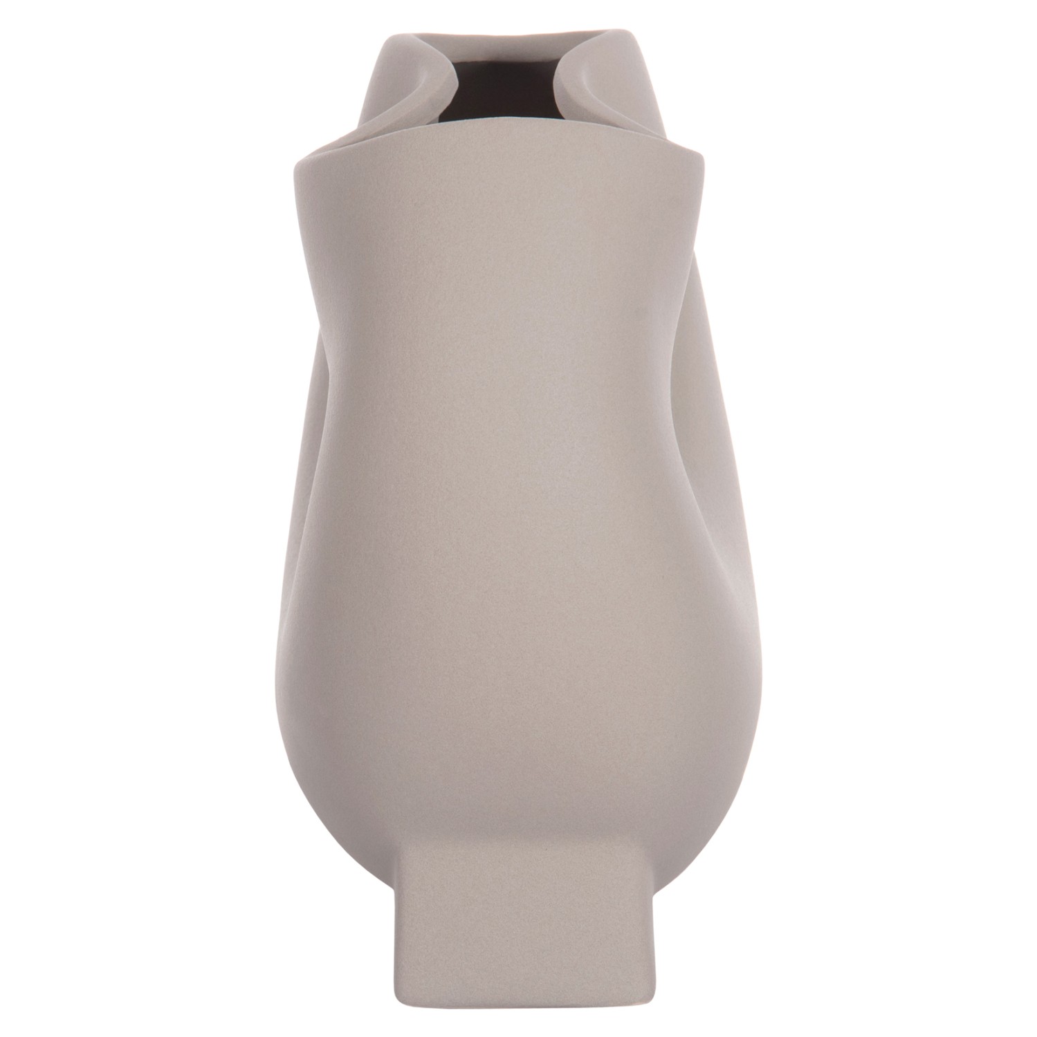 ΕΠΙΤΡΑΠΕΖΙΟ ΚΕΡΑΜΙΚΟ ΔΙΑΚΟΣΜΗΤΙΚΟ GLAΖΕ HM4610.03 ΓΚΡΙ ΜΑΤ 26x14x25Υεκ