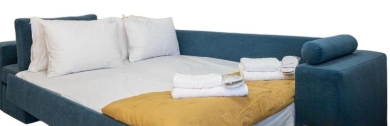 ΚΑΝΑΠΕΣ ΚΡΕΒΑΤΙ  2.50Μx1.00Μ + 1,00x1.00  ΕΠΕΚΤΑΣΗ ΓΩΝΙΑΣ ΑΝΑΣΤΡΕΦΟΜΕΝΗ