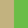 ECRU/GREEN 