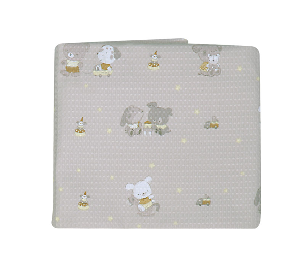 ΚΟΥΒΕΡΤΑ ΒΑΜΒ.ΠΙΚΕ KINDERGARDEN GREY 115X150