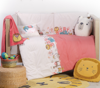 ΠΑΝΤΑ ΒΑΜΒ-ΠΟΛ BOHO BABY CORAL/ECRU 60+67+60X40