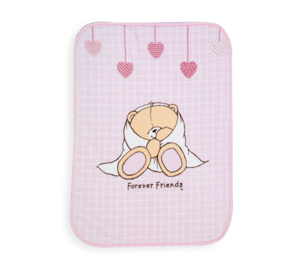 ΚΟΥΒΕΡΤΑ ΠΟΛΥΕΣΤΕΡ FOREVER NEWBORN PINK 75X100