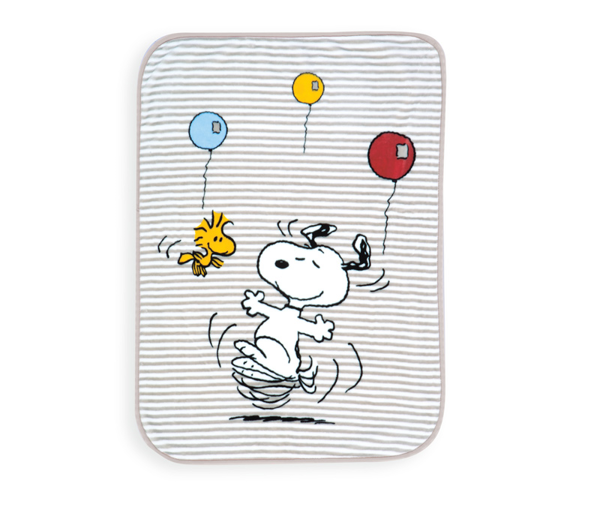 ΚΟΥΒΕΡΤΑ ΠΟΛΥΕΣΤΕΡ SNOOPY WORLD BEIGE 75X100