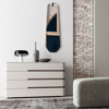 COM703T OPALE DRESSER RIGHT 4 DRAW-WITH FOOT