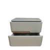 CMD703R OPAL BEDSIDE TABLE LEFT-WITH FOOT
