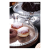 PATISSERIE ΤΟΥΡΤΙΕΡΑ ΓΥΑΛΙΝΗ ΜΕ ΚΑΠ & ΠΟΔΙ ΔΙΑΦΑΝΗ 32Χ26 P/30GB1.OB2