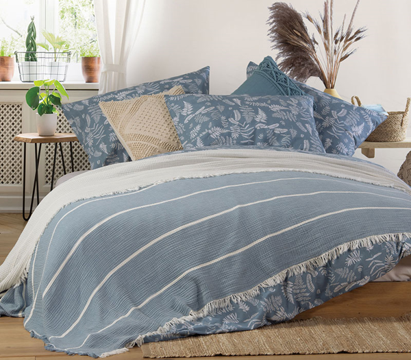 ΚΟΥΒΕΡΤΑ ΒΑΜΒ BLUE WORLD BLUE 230Χ240 