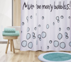 ΚΟΥΡΤΙΝΑ ΜΠΑΝΙΟΥ ΠΟΛ.MANY BUBBLES 180Χ180