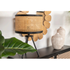 GP391018 METAL-RATTAN TABLE LAMP 35x35x50 CM