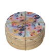XET-9828 Σ/4 ΣΟΥΒΕΡ ΑΠΟ ΞΥΛΟ MANGO FLORAL MULTICOLOR 10cm