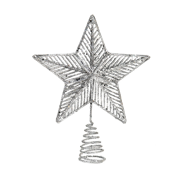 12/72-25cm  sliver star tree top