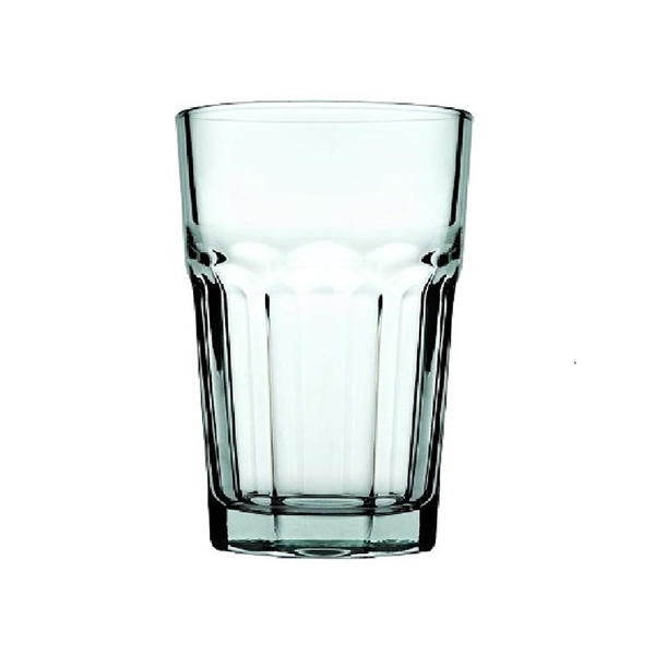 AWARE CASABLANCA LD 295CC MADE OF REC. GLASS H: 12 D: 7,8CM GB4.OB24