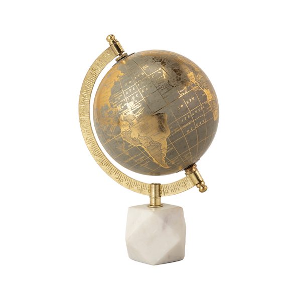 GP409003 DECORATION WORLD GLOBE 20X20X33